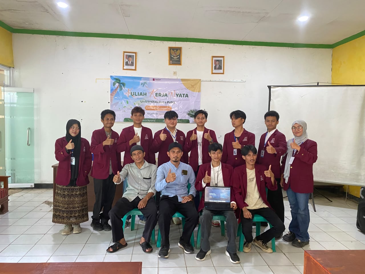 Penutupan KKN Universitas Nusa Putra